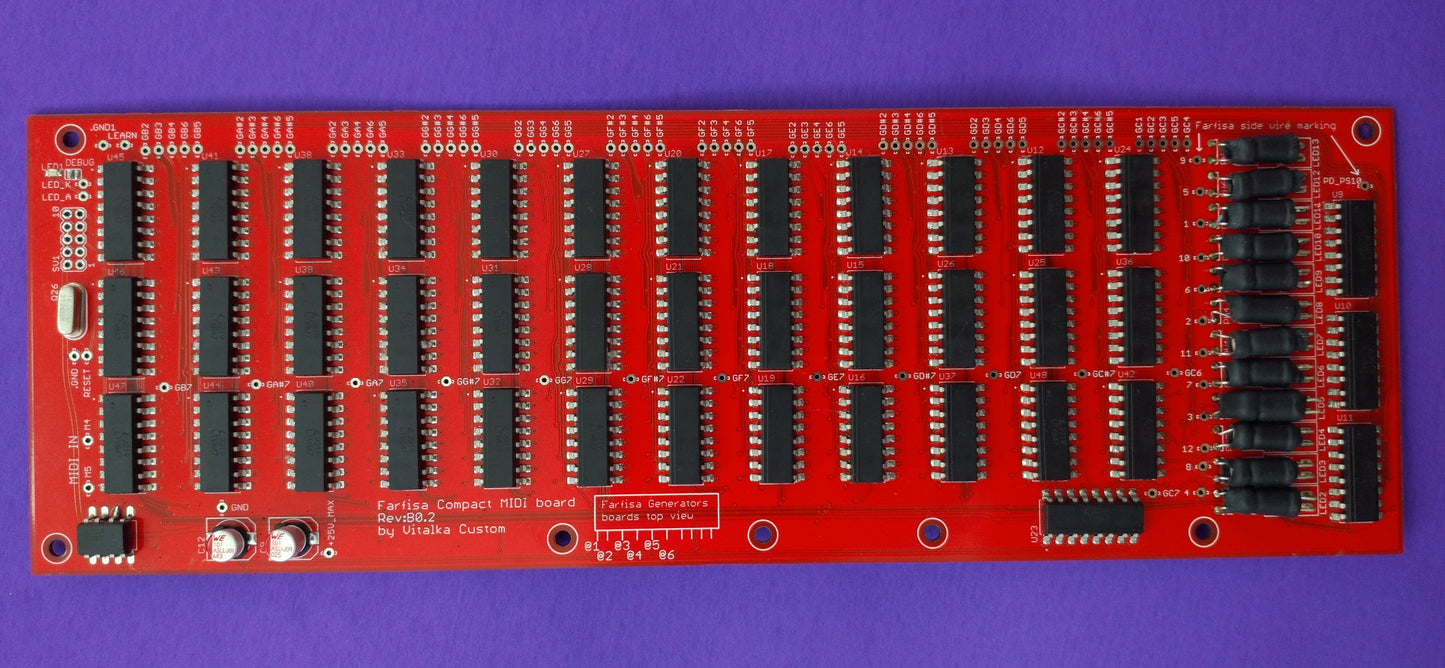 Farfisa Combo Compact MIDI kit RevB02