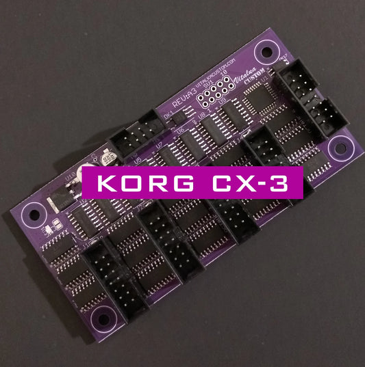 Korg CX-3 MIDI kit retrofit Vitalka Custom