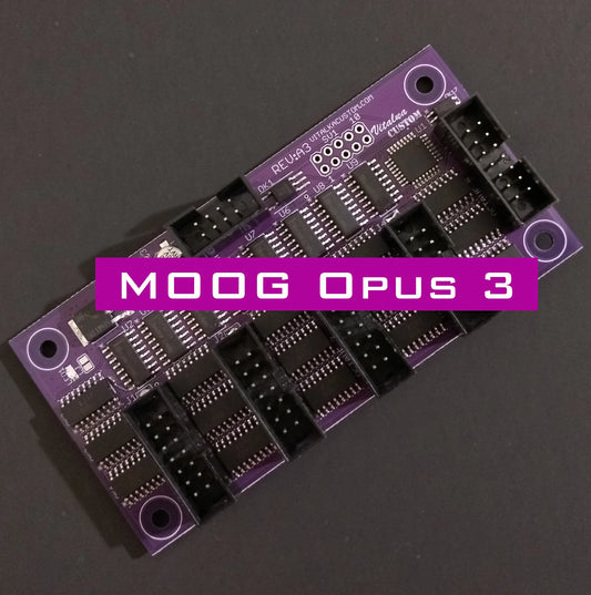 Moog Opus 3 MIDI retrofit kit Vitalka Custom