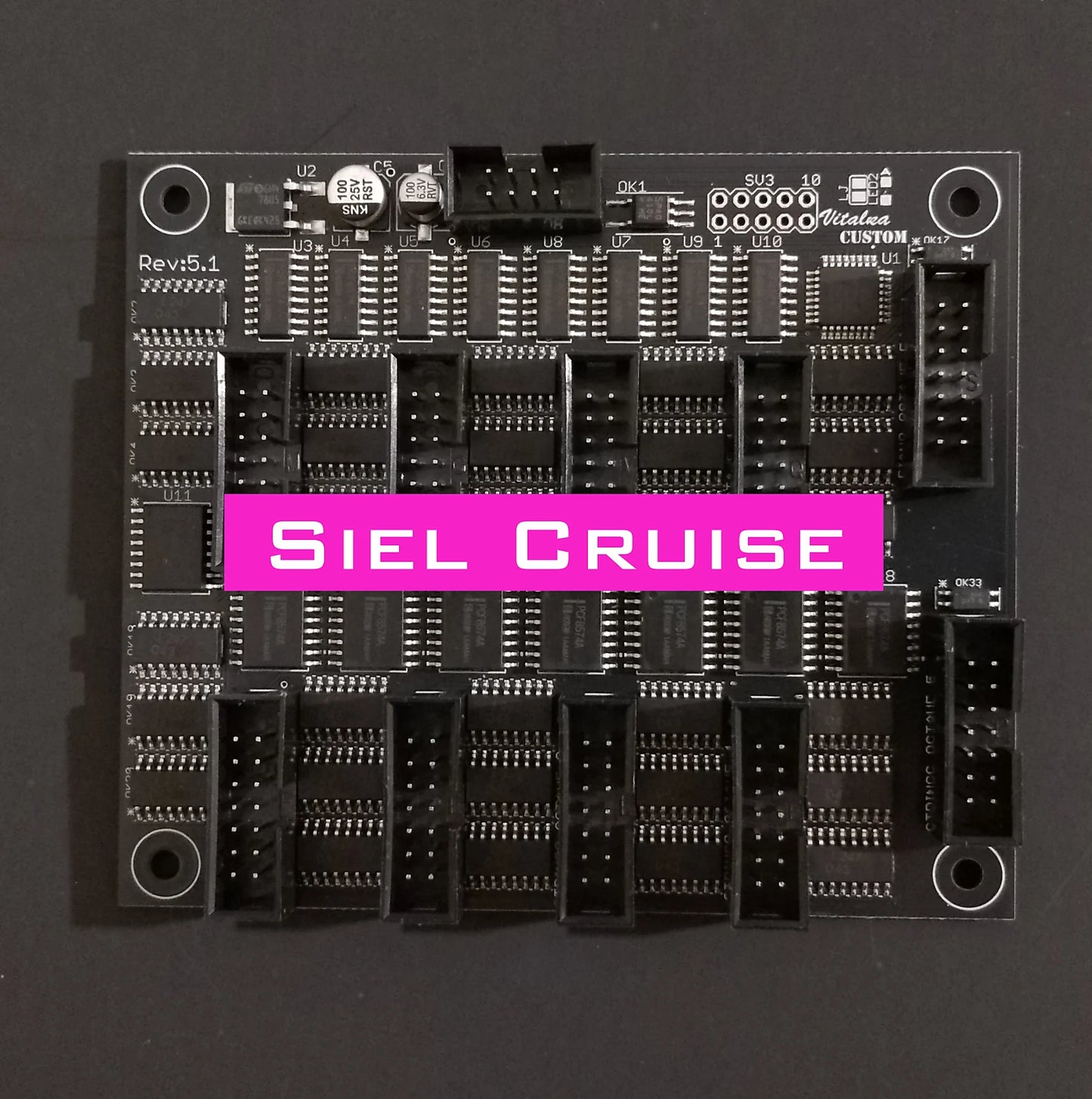Siel Cruise MIDI kit retrofit Vitalka Custom