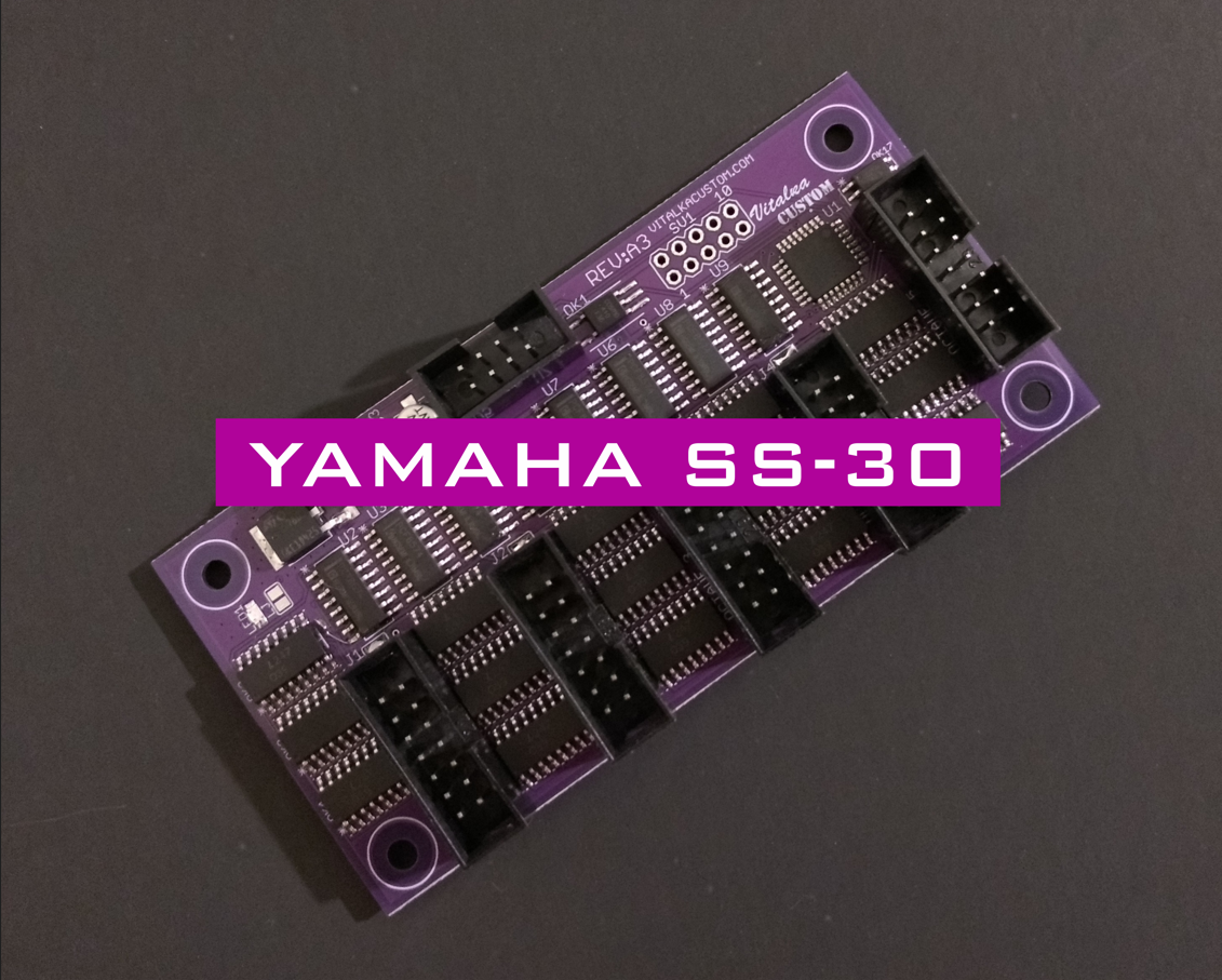 Yamaha SS30 MIDI kit retrofit Vitalka Custom
