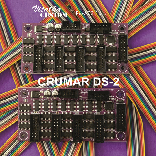 Crumar DS2 MIDI kit retrofit (A03.1 dual board and MIDI channel)