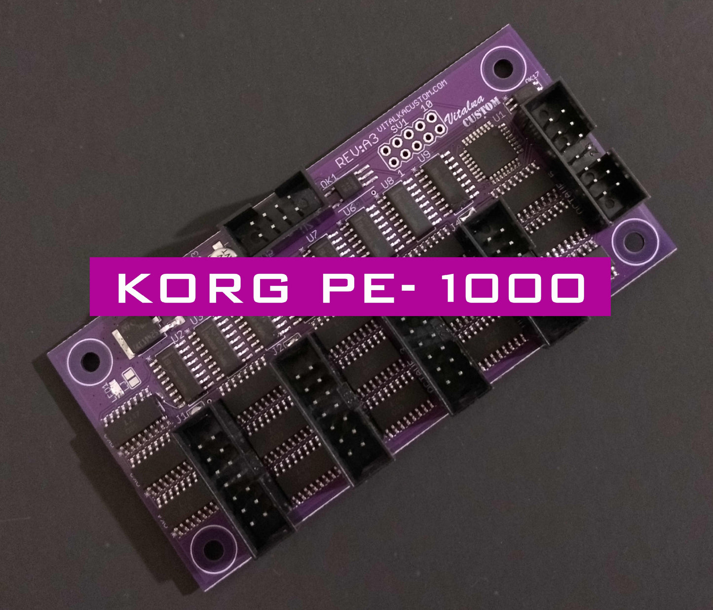 Korg PE-1000 MIDI kit retrofit Vitalka Custom