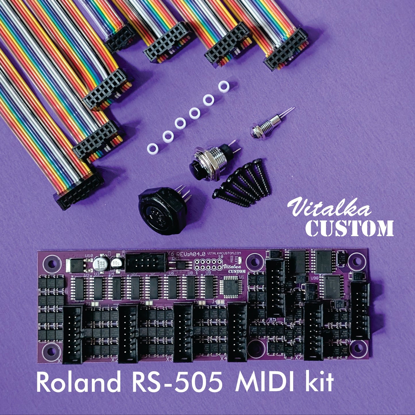 Roland RS-505 MIDI kit RevA04.0