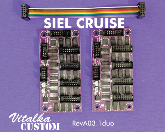 Siel Cruise MIDI kit (dual set A03.1 board)